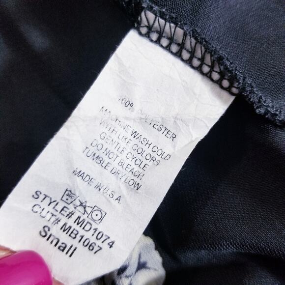 Necessary Clothing Floral Asymmetric Hem Dress - Picture 4 of 8